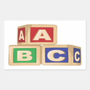 ABC Blocks Sticker