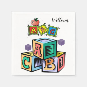 abc children's baby napkins