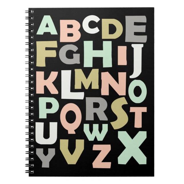 ABC Childrens Educational Nursery Notebook (Front)