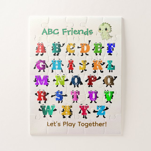 ABC Friends Playtime Puzzle (Vertical)