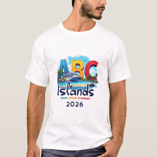 Abc Islands Aru Bonaire Curacao Cruise Vacation 20 T-Shirt