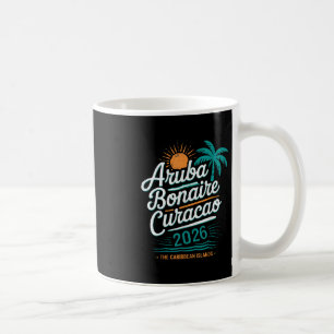 Abc Islands Aruba Bonaire Curaçao Cruise Vacation Coffee Mug