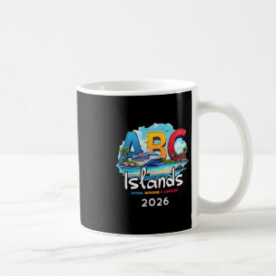 Abc Islands Aruba Bonaire Curacao Cruise Vacation  Coffee Mug