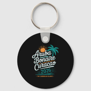 Abc Islands Aruba Bonaire Curaçao Cruise Vacation Keychain