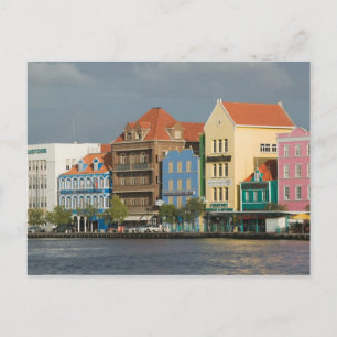 ABC Islands, CURACAO, Willemstad: Harborfront 2 Postcard