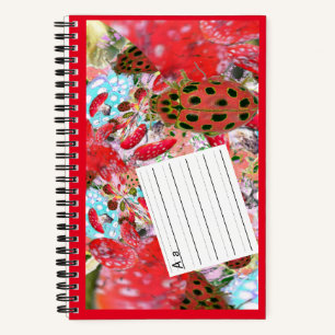 ABC lettering Worksheet Notebook