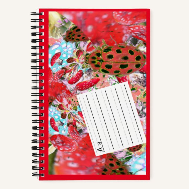 ABC lettering Worksheet Notebook (Front)