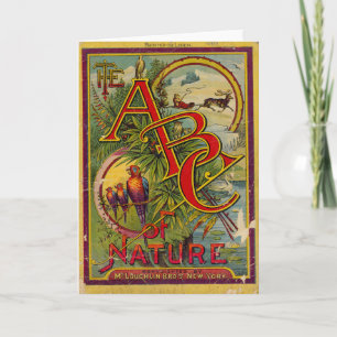 ABC of Nature Card