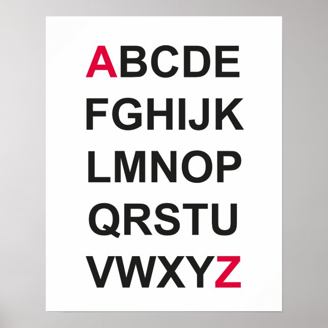 ABC Poster (Front)