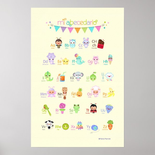 ABC  Poster - Mi abecedario (Front)