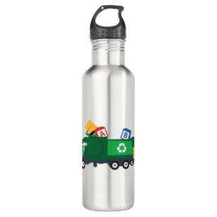 ABC Recycling Garbage Truck  710 Ml Water Bottle
