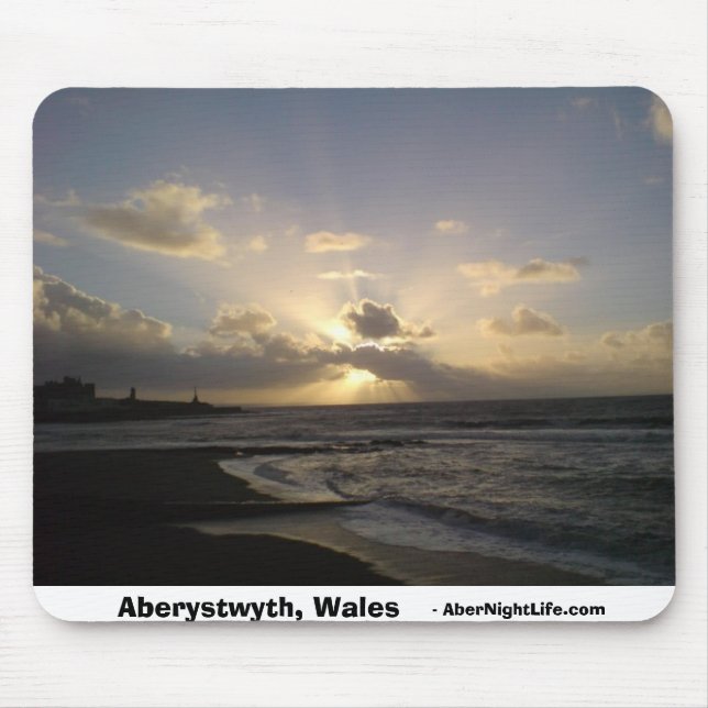 ABCD0012, Aberystwyth, Wales, - AberNightLife.com Mouse Pad (Front)