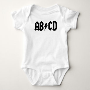 ABCD Baby T-Shirt Bodysuit