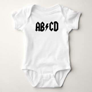 ABCD Baby T-Shirt Bodysuit