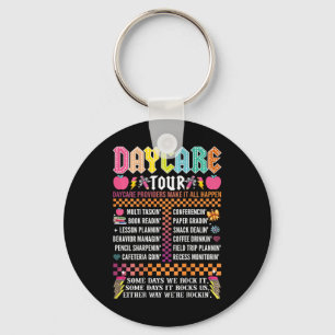 Abcd Daycare Tour Teacher Worker Ck To School Ck S Keychain