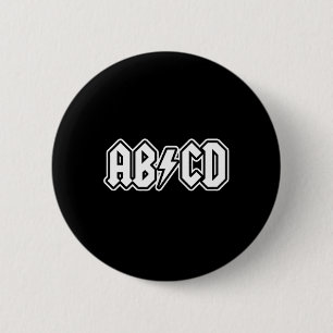 Abcd Fun Back To School Teacher Student 2 Inch Round Button