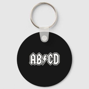 Abcd Fun Back To School Teacher Student Keychain