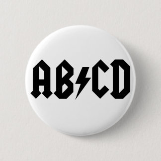 ABCD Item 2 Inch Round Button