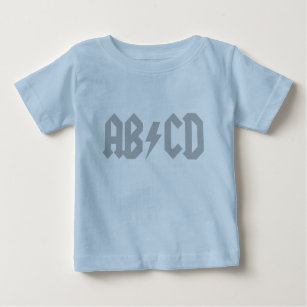 ABCD Lightning Bolt Baby T-Shirt