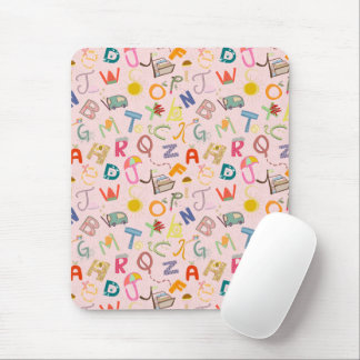 ABCD pattern  Mouse Pad