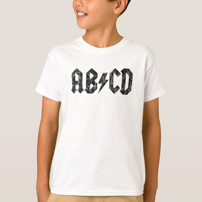 ABCD Rocks T-Shirt (Front)
