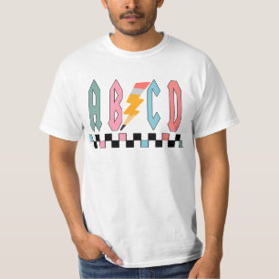 Abcd Teacher Shirt, Teacher Appreciation Gift, T-Shirt