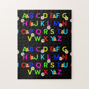ABC's Alphabet Letters Jigsaw Puzzle
