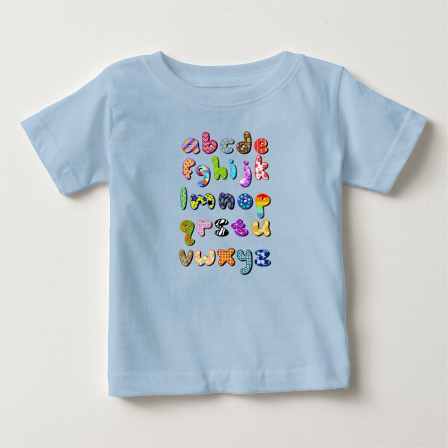 ABC's Baby T-Shirt (Front)