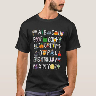 ABCs Learning Kindergarten Teacher Funny Halloween T-Shirt