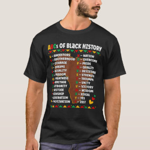 ABCs of Black History T-Shirt
