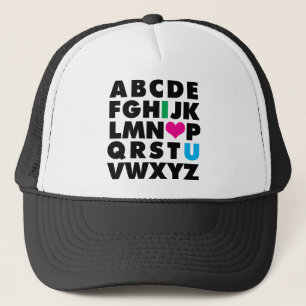 ABC's of Love Trucker Hat