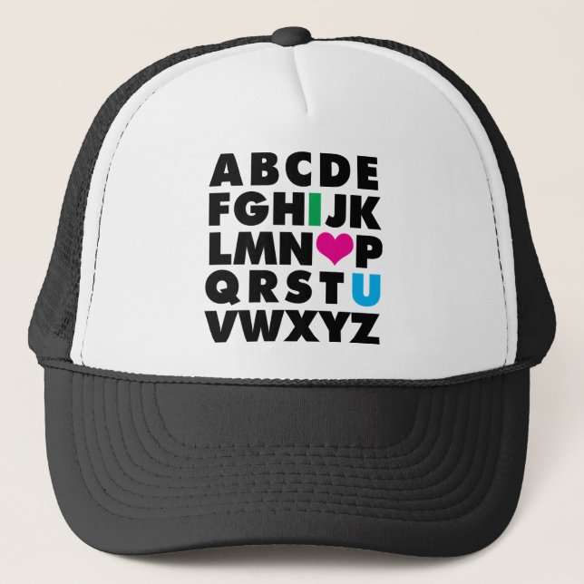 ABC's of Love Trucker Hat (Front)