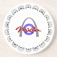 ABCs of Miata-Logo Coaster