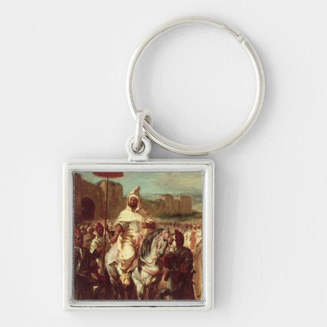 Abd Ar-Rahman  Sultan of Morocco Keychain (Front)