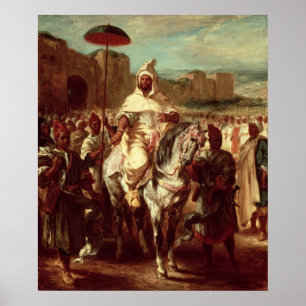 Abd Ar-Rahman  Sultan of Morocco Poster