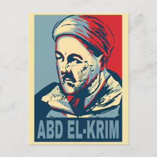 Abd el-Krim Rif Leader Hope Style Abdelkarim Postcard