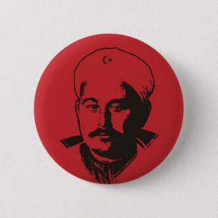 Abd el-Krim Rif Leader Icon Style Abdelkarim 2 Inch Round Button