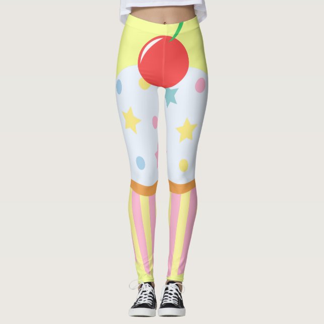 ABDL leggings/ Cupcake princess/ AB wear Leggings (Front)