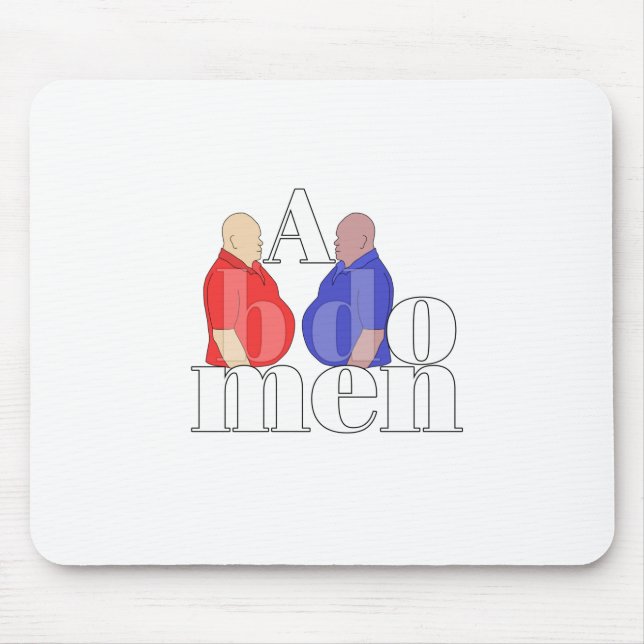 Abdomen Mouse Pad (Front)