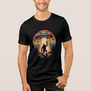 "Abducted by Style" Bigfoot Tri-Blend Shirt