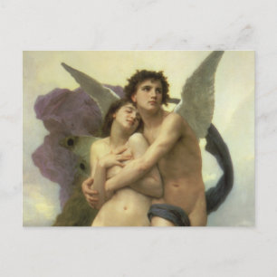 Abduction (aka Ravishment) of Psyche by Bouguereau Postcard