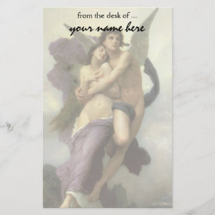 Abduction (aka Ravishment) of Psyche by Bouguereau Stationery