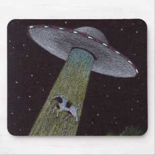 Abduction Mouse Pad