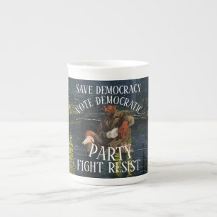 ABDUL EL-SAYED MICHIGAN SENATE DOJ FBI AMERICA BONE CHINA MUG