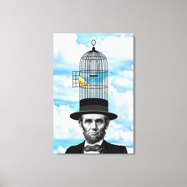 Abe Canary Canvas Print (Front)