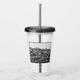 Abe Lincoln Gettysburg Address: End of Civil War Acrylic Tumbler