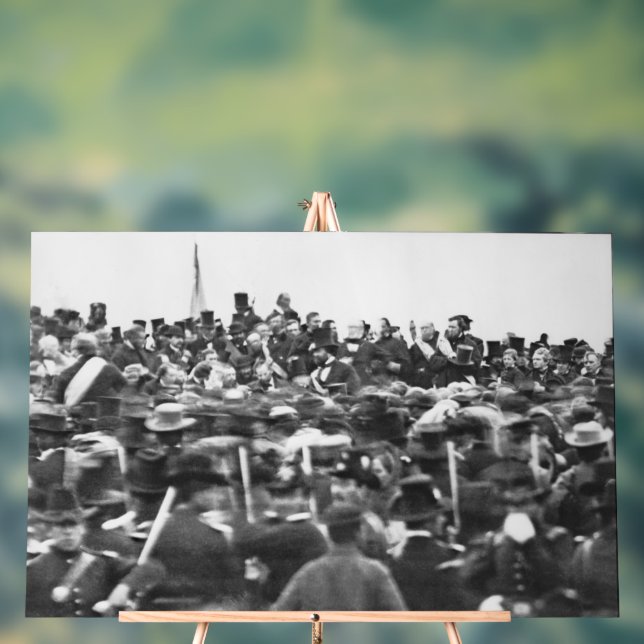 Abe Lincoln Gettysburg Adresse : Fin de la guerre  (Neutre)