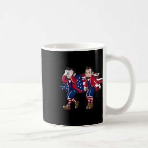 Abe Lincoln Griddy American Flag 4th Of July Coffee Mug