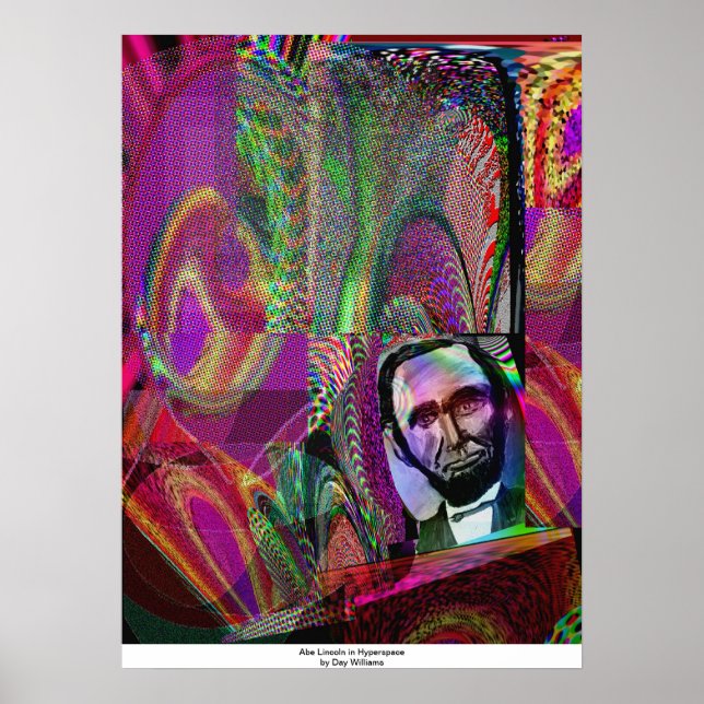 Abe Lincoln in Hyperspace Poster (Front)