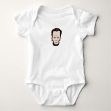 Abe Lincoln infant bodysuit